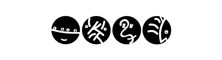 RoundFacesTwo  Free Fonts Download