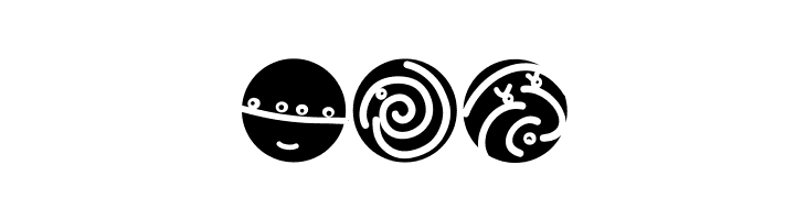 RoundFacesTwo  Free Fonts Download