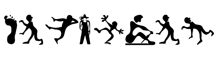 SomeTypesSilhous  Free Fonts Download