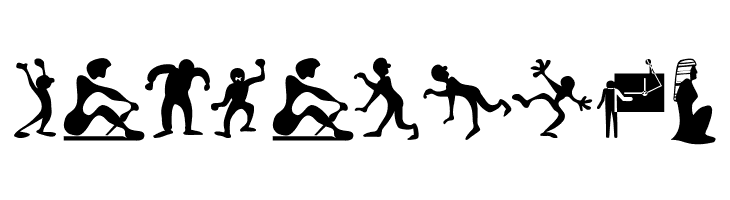 SomeTypesSilhous  Free Fonts Download