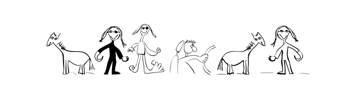 KarlasAndManfreds  Free Fonts Download