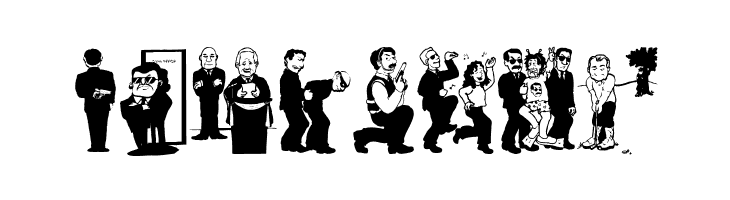 CIAThePeaceWatchers  Free Fonts Download