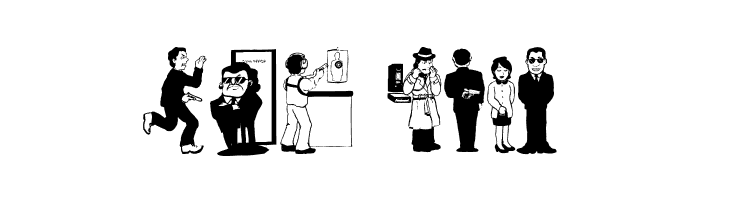 CIAThePeaceWatchers  Free Fonts Download