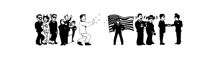 CIAThePeaceWatchers  Free Fonts Download