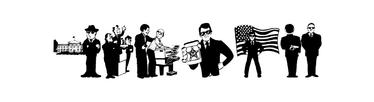 CIAThePeaceWatchers  Free Fonts Download