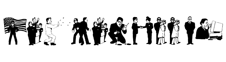 CIAThePeaceWatchers  Free Fonts Download