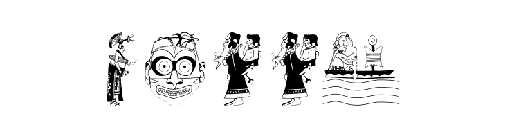 PreColumBats  Free Fonts Download