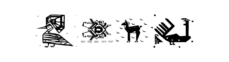 PatternsAnimals  Free Fonts Download