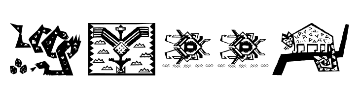 PatternsAnimals  Free Fonts Download