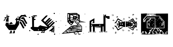 PatternsAnimals  Free Fonts Download