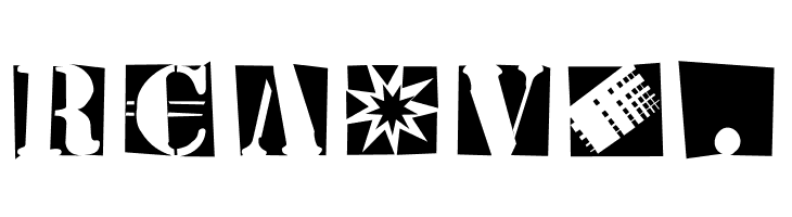 StencilBricksRandom  Free Fonts Download