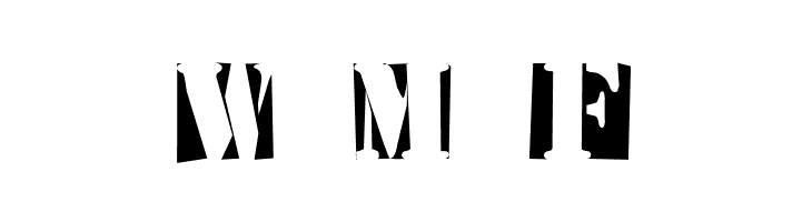 StencilBricksRandom  Free Fonts Download