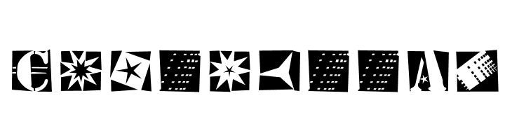 StencilBricksRandom  Free Fonts Download