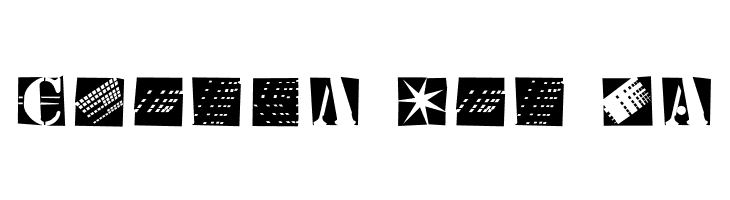 StencilBricksRandom  Free Fonts Download