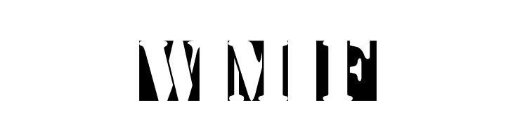 StencilBricksMK  Free Fonts Download