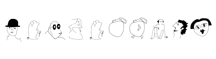 MouseScribbles  Free Fonts Download