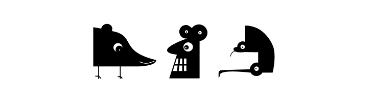 VectorAnimals  Free Fonts Download
