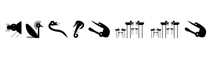 VectorAnimals  Free Fonts Download