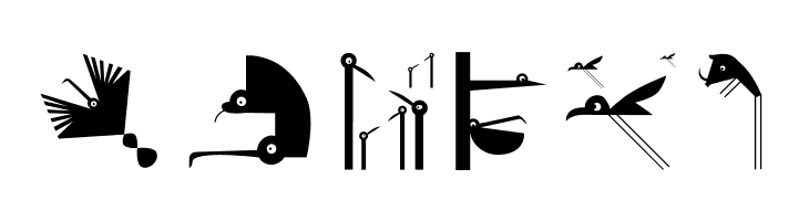 VectorAnimals  Free Fonts Download