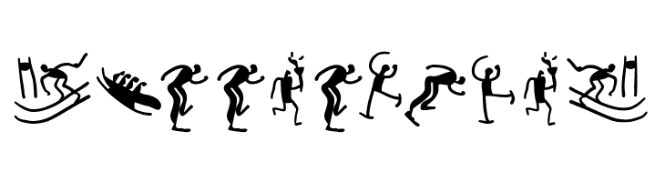 WinterSports  Free Fonts Download