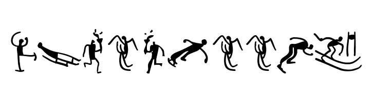 WinterSports  Free Fonts Download