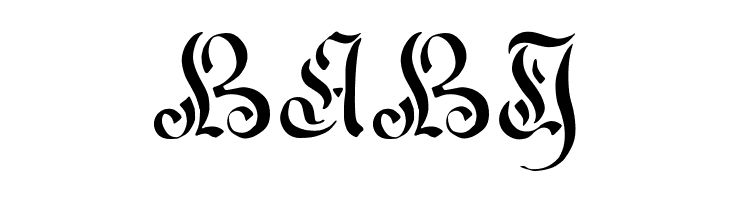 Curved-Manuscript--17th-c-  Free Fonts Download