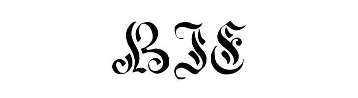 Curved-Manuscript--17th-c-  Free Fonts Download