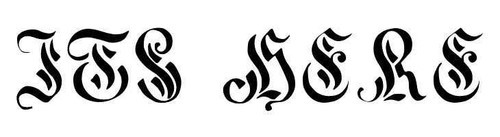 Curved-Manuscript--17th-c-  Free Fonts Download
