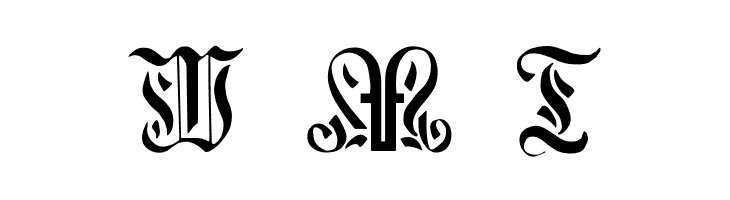 Curved-Manuscript--17th-c-  Free Fonts Download