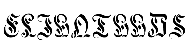 Curved-Manuscript--17th-c-  Free Fonts Download