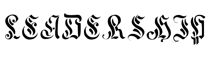 Curved-Manuscript--17th-c-  Free Fonts Download