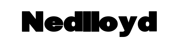 Nedlloyd FatSansRound Font
