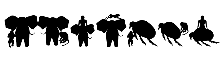 AnimalsMeetings  Free Fonts Download