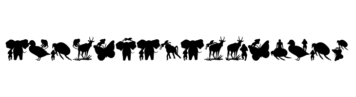 AnimalsMeetings  Free Fonts Download