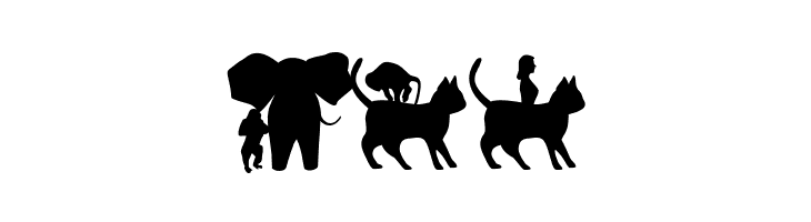 AnimalsMeetings  Free Fonts Download