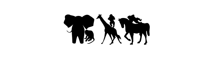 AnimalsMeetings  Free Fonts Download