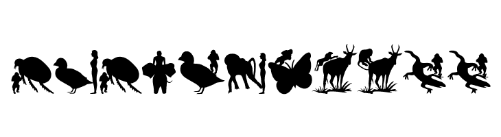 AnimalsMeetings  Free Fonts Download