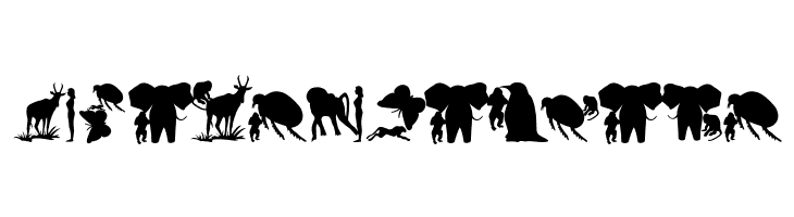 AnimalsMeetings  Free Fonts Download