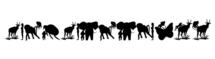 AnimalsMeetings  Free Fonts Download