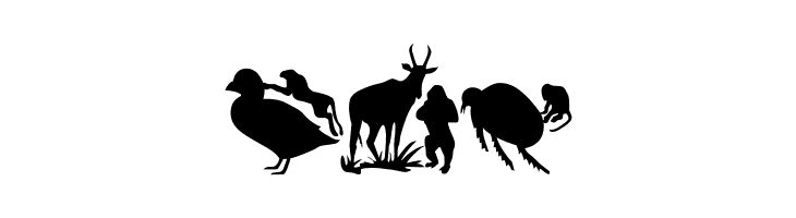 AnimalsMeetings  Free Fonts Download