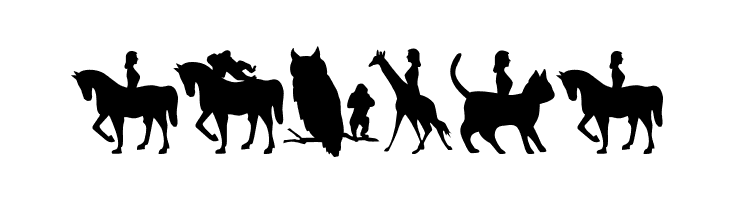 AnimalsMeetings  Free Fonts Download