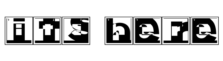 BrokenCapsJumperB  Free Fonts Download