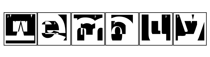 BrokenCapsJumperB  Free Fonts Download