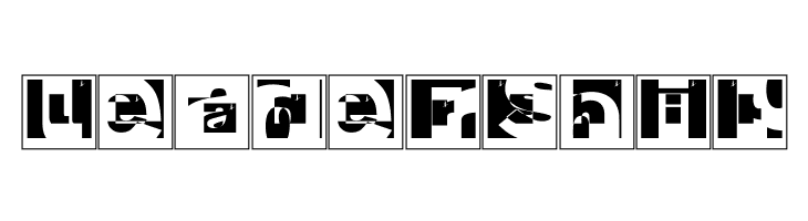 BrokenCapsJumperB  Free Fonts Download