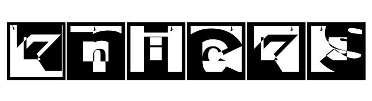 BrokenSansCapsJumper  Free Fonts Download