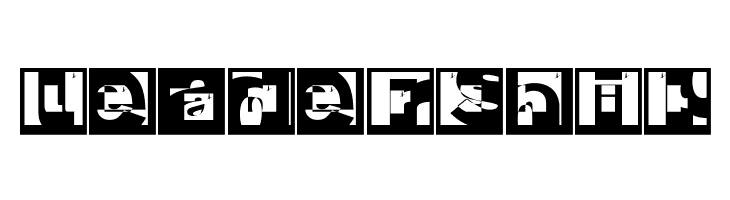 BrokenSansCapsJumper  Free Fonts Download