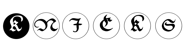 CantzleyInverseCaps  Free Fonts Download