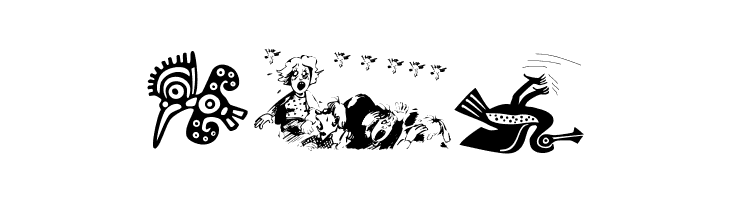 BirdsInfluenced  Free Fonts Download