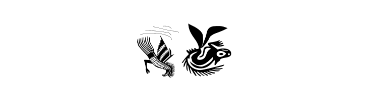 BirdsInfluenced  Free Fonts Download