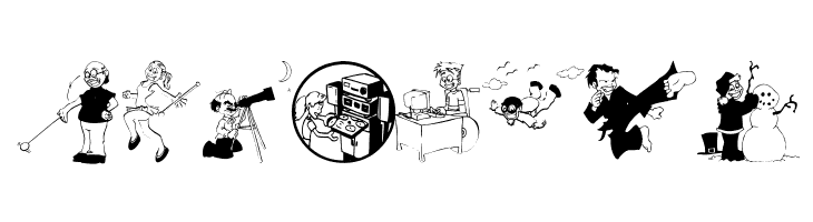 Hobbies  Free Fonts Download